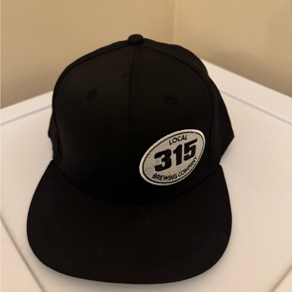 Black 315 Local Brewing Company Hat one SIZE FITS ALL